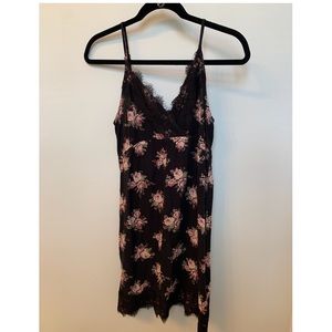 American Eagle floral slip dress